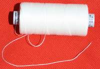 Sonnensegel - N�hgarn Polyester - rohwei� - 400 m