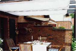 Solsejl 420 x 140 cm